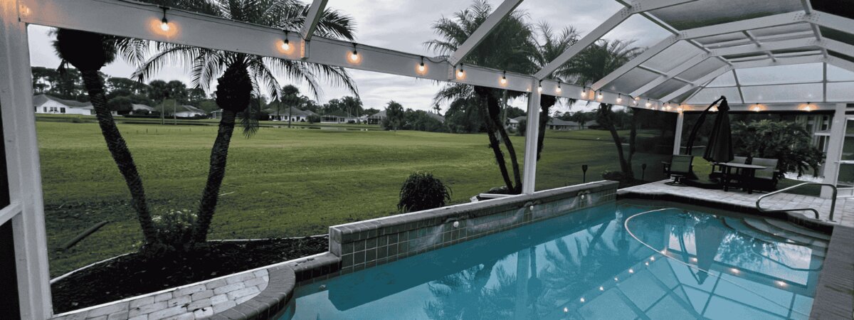 Pool screen enclosure in Volusia County, FL